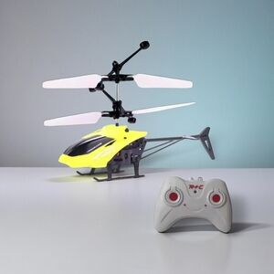 Remote Control Helicopter Toy - Yellow